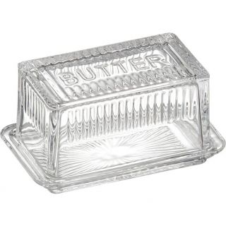 Glass Butter Dish in Food Containers, Storage  