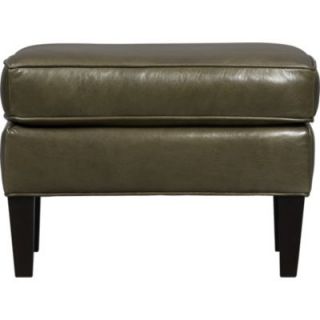 Vaughn Leather Ottoman Available in Olive $899.00
