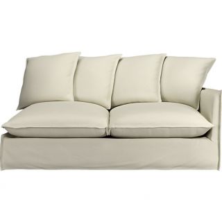 Slipcover Only for Oasis Right Arm Sectional Sofa in Ottomans, Cubes 