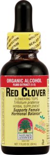 Natures Answer Red Clover Flowering Tops    1 fl oz   Vitacost 