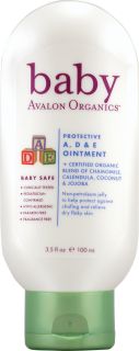 Avalon Organics Protective A D and E Ointment    3.5 fl oz   Vitacost 