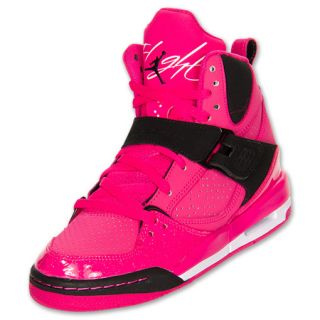 Jordan Flight 45 High Kids Shoes  FinishLine  Pink/Black