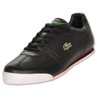 Lacoste Aleron HS Mens Casual Shoes  FinishLine  Black/Red 