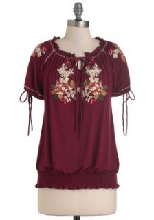 Womens Red Top  Modcloth