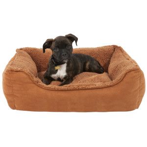 Dog Crate Beds » Grreat Choice™ Faux Suede/Fleece Pet Bed 