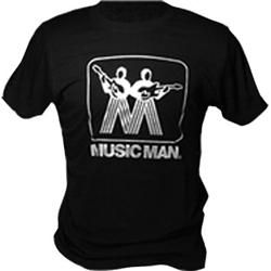Music Man Silver Man Logo Tee  GuitarCenter 