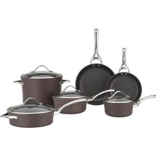 Calphalon® Contemporary® Nonstick Bronze 10 Piece Cookware Set with 