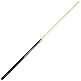 Trademark Fiberglass Billiard Cue Stick with Case   Blue Diamond