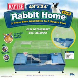 Kaytee Rabbit Home Plus   Indoor Rabbit Cage and Wire Rabbit Cage from 