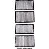2004 2007 BMW 530i Cabin Air Filter   Replacement B420102   Driver And 