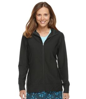 Fitness Top, Full Zip Hoodie Tees and Knit Tops   at L 