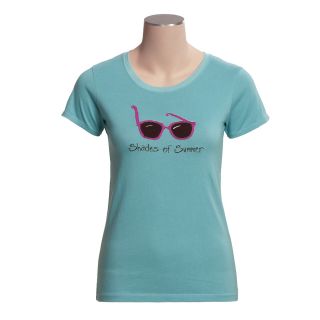 Hatley Jersey Shirt   Short Sleeve (For Women) in Shades Of Summer