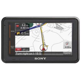 Sony NV U74T nav u Portable Satellite GPS Navigation System with 4.3 