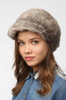 Grace Hats Furry Hat   Urban Outfitters