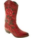 Red Womens Western Boots      