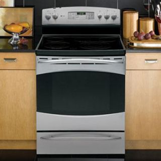 GE Profile(MC) Cuisinière électrique autonome 30 po avec four à 