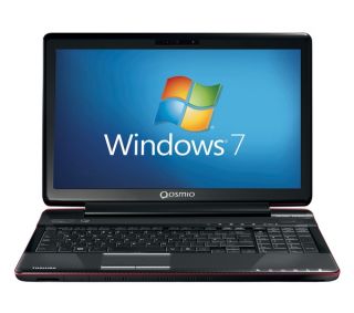 TOSHIBA Qosmio F750 10Q Refurbished 15.6 Glasses Free 3D Laptop   Red