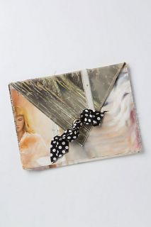 Brushstrokes Still Life Clutch   Anthropologie