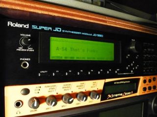Used Roland Super JD 990 Synth  Sweetwater Trading Post