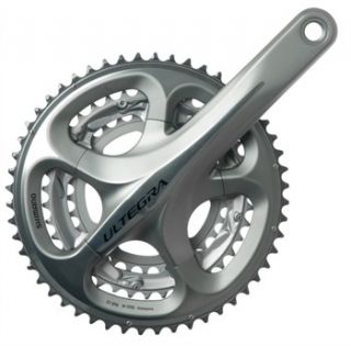 Shimano Ultegra 6703 Silver Triple 10sp Chainset   