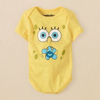 newborn   bodysuits   SpongeBob bodysuit  Childrens Clothing  Kids 
