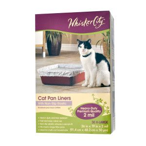 Whisker City Elastic Cat Pan   Liners   Litter & Accessories 