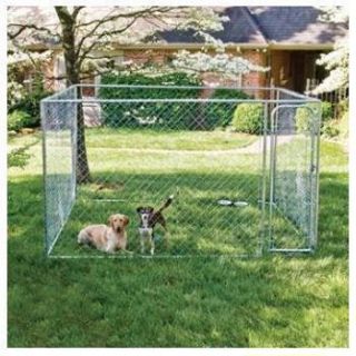 PetSafe The Box Chain Link Dog Runs   Dog Runs and Outdoor Dog Kennel 