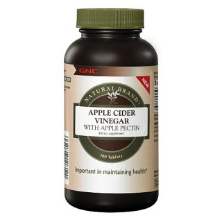 GNC Natural Brand™ Apple Cider Vinegar with Apple Pectin   GNC 