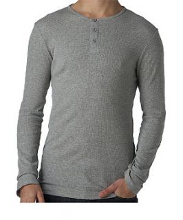 Grey (Grey) Ribbed Grandad Top  227038304  New Look