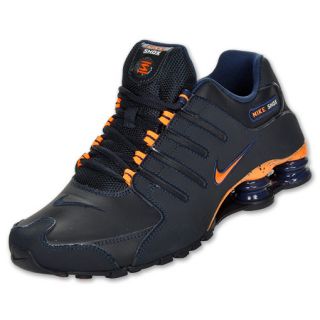 Nike Shox NZ EU Mens Running Shoes  FinishLine  Navy/Orange