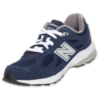 New Balance 990 Suede Kids Running Shoes  FinishLine  Navy 