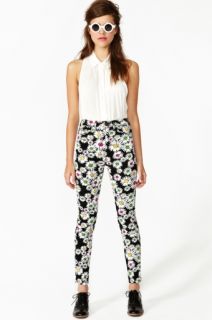 Neon Daisy Skinny Jeans in Clothes Sale at Nasty Gal 