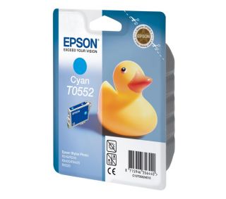 EPSON Duck T0552 Cyan Ink Cartridge Deals  Pcworld
