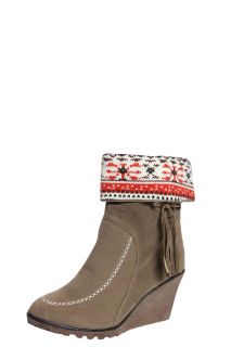  Footwear  New in Footwear  Megan Beige Navajo Wedge 