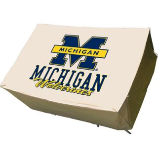University of Michigan Rectangle Patio Dining Set Cover