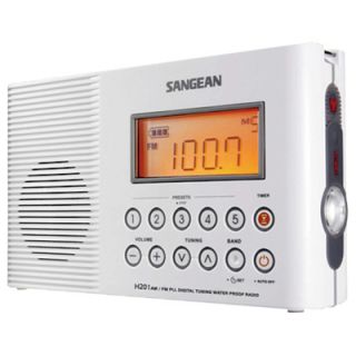 Sangean H201 Portable Water Resistant Radio  Meijer