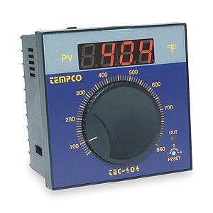 TEMPCO ELECTRIC HEATER CORP. Temp Controller,Analog,J,90 264V   3FXJ7 