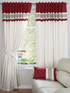 Dayton Canvas Lined Tab Top Curtains  Very.co.uk