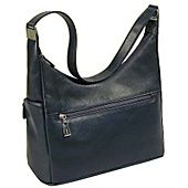 Aurielle Carryland Luxe Leather Large Hobo with Side Cell Case