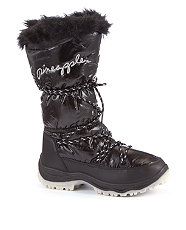 Black (Black) Pineapple Black Oslo Snow Boots  271701101  New Look