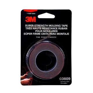 Scotch Mount™ Molding Tape 1/2 x 5 ft by 3M   part# 03609