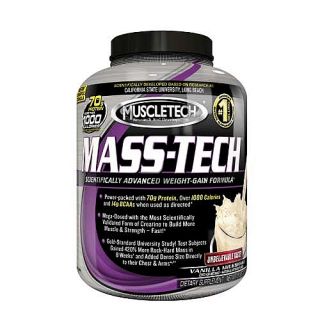 Buy the MuscleTech® Mass Tech®   Vanilla Milkshake on http//www.gnc 