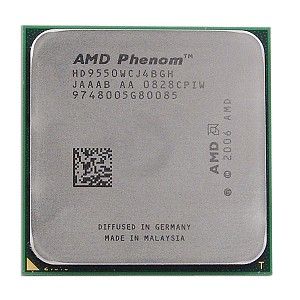 AMD Phenom X4 9550 2.2GHz 4x512KB Socket AM2+ Quad Core CPU AMD 
