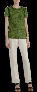 Lanvin Tweed Top 