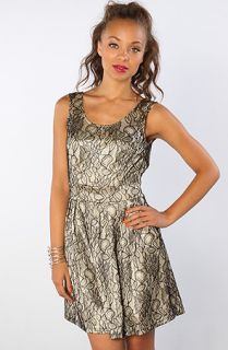 Motel The Vintage Girl French Lace Dress in Cream Black  Karmaloop 