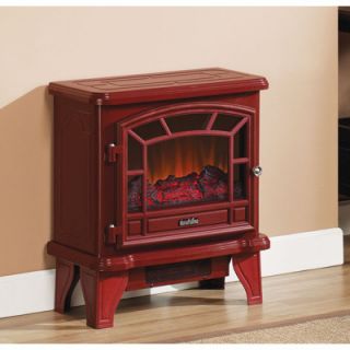 Duraflame Electric Stove Heater with Remote   Red (DFS550 22RED)  BJ 