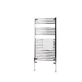 View product video for Curved Chrome Towel Rail 1100mm x 600mm