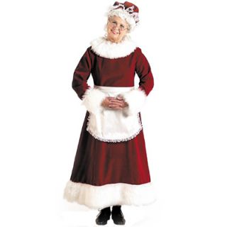 Mrs. Claus Dress Womens Costume   Sizes M L XL  Meijer