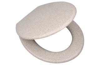Sand Effect Toilet Seat from Homebase.co.uk 