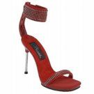 Womens   Red   Sandals   Dress  Shoes 